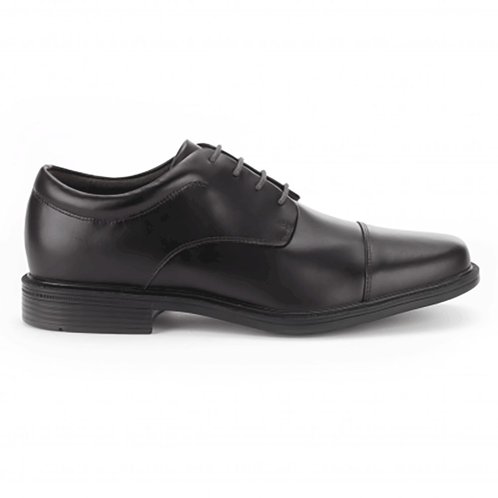 Rockport Ellingwood - Mens Oxfords - Black - NZ (LEA-520693)